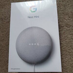 NWT GOOGLE NEST MINI 2ND GENERATION